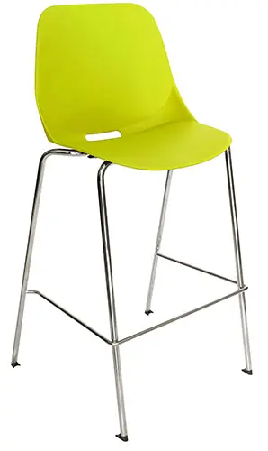 SILLA VISITANTE QUICK ALTA POLIPROPILENO EXPUESTO