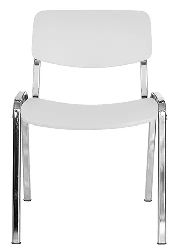 [OHV-66 CR BLANCO] SILLA MILK VISITANTE BASE CROMADA (BLANCO)
