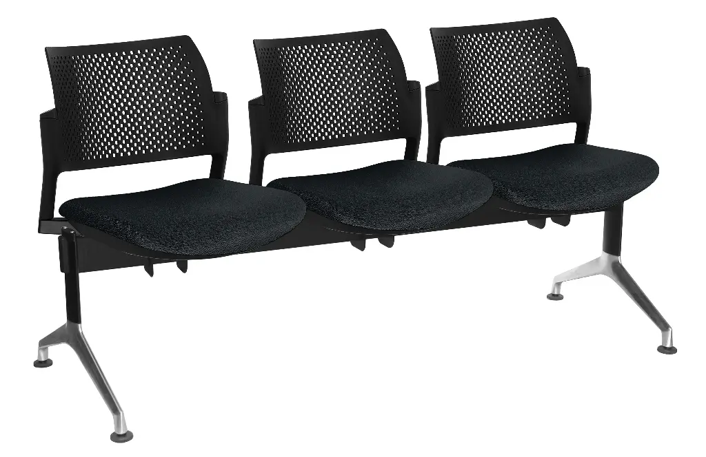 BANCA KYOS 3 PLAZAS SEMITAPIZADA