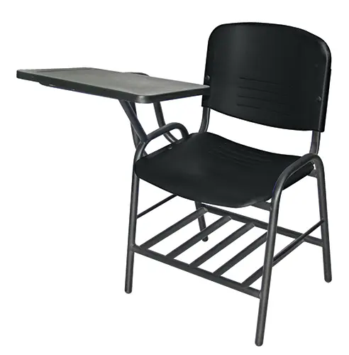 [OHP-2300 NEGRO] PUPITRE ELLITTICO CON PALETA DE ACERO (NEGRO)