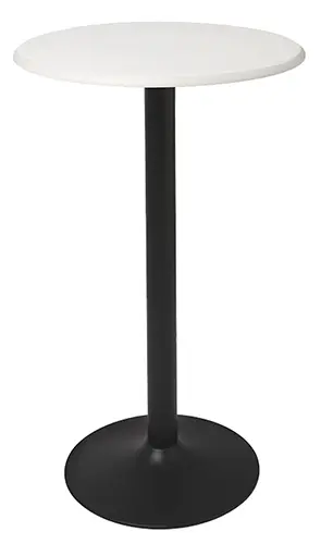 [OHM-7168B-BT W9/K5 Blaco/Negro] MESA HERON 3 (NEGRO)