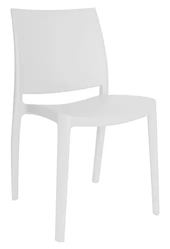 [OHV-97 W9 Blanco] SILLA VISITANTE SENSILLA (BLANCO)