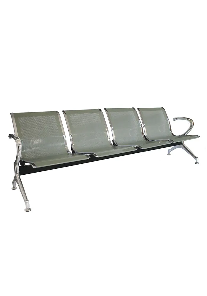 [OHR-2800-4P CR Cromada] BANCA IVY 4 PLAZAS