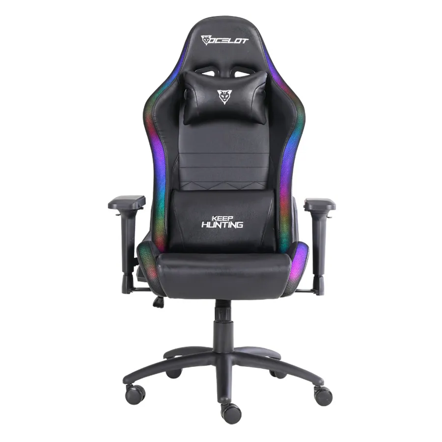 SILLA GAMER OCELOT RGB NEGRA