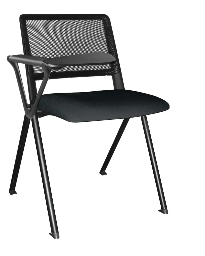 [OHP-85 NEGRO] PUPITRE REVOLUTION ASIENTO TAPIZADO RESPALDO MALLA