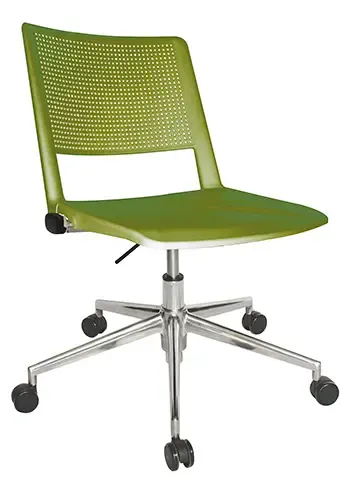 SILLA OPERATIVA REVOLUTION POLIPROPILENO EXPUESTO