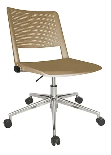 SILLA OPERATIVA REVOLUTION POLIPROPILENO EXPUESTO