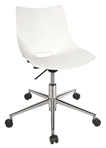 SILLA OPERATIVA SHELL POLIPROPILENO EXPUESTO