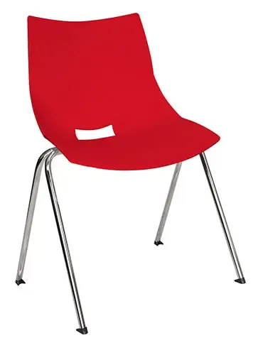 SILLA SHELL POLIPROPILENO EXPUESTO
