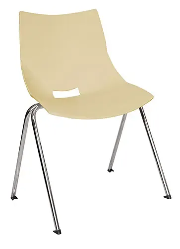 SILLA SHELL POLIPROPILENO EXPUESTO