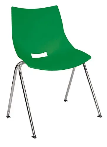 SILLA SHELL POLIPROPILENO EXPUESTO