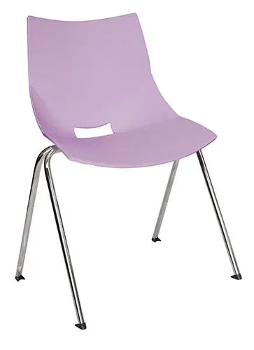 SILLA SHELL POLIPROPILENO EXPUESTO