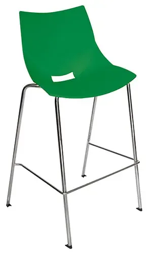 SILLA SHEL ALTA POLIPROPILENO EXPUESTO