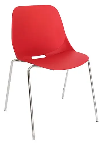 SILLA VISITANTE QUICK POLIPROPILENO EXPUESTO
