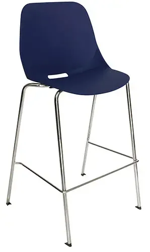 SILLA VISITANTE QUICK ALTA POLIPROPILENO EXPUESTO