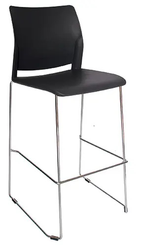 SILLA ALPHA ALTA POLIPROPILENO EXPUESTO