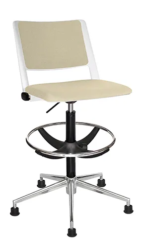 SILLA OPERATIVA REVOLUTION ASIENTO Y RESPALDO TAPIZADOS OHS-88AL KIT CAJERO