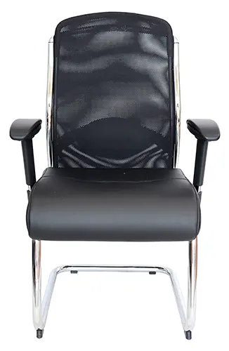 [OHV-198 NEGRO] SILLÓN VISITANTE CROMA