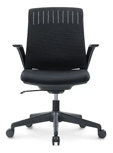 [OHE-100 NEGRO] SILLA OPERATIVA  WHALE NEGRO