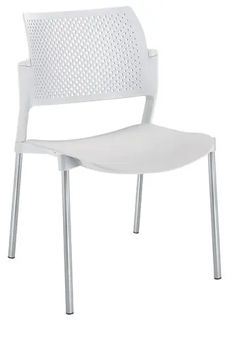 SILLA KYOS ESTRUCTURA GRIS, PLASTICOS EXPUESTOS 310