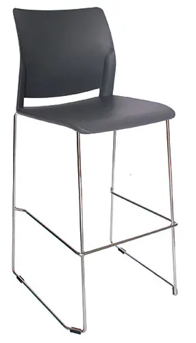 SILLA ALPHA ALTA POLIPROPILENO EXPUESTO