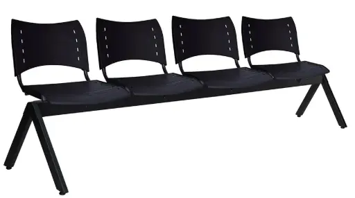 BANCA INNOVA 4 PLAZAS, PLASTICOS EXPUESTO